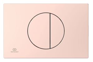 IDEAL STANDARD OLEAS M5 ovládacie tlačidlo pre dve splachovania, plast, rosé