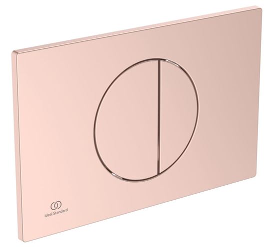 IDEAL STANDARD OLEAS M5 ovládacie tlačidlo pre dve splachovania, plast, rosé R0503RO Obrázek - fotka