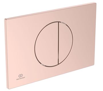 IDEAL STANDARD OLEAS M5 ovládacie tlačidlo pre dve splachovania, plast, rosé R0503RO Obrázek - fotka