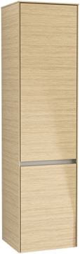 VILLEROY & BOCH COLLARO vysoká skrinka 40,4x34,9x153,8 cm, 2 dvierka, pánty vľavo, Nordic Oak