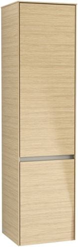 VILLEROY & BOCH COLLARO vysoká skrinka 40,4x34,9x153,8 cm, 2 dvierka, pánty vľavo, Nordic Oak C03300VJ Obrázek - Hlavní obrázek