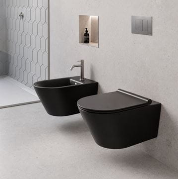 CATALANO SFERA WC sedátko Slim, SoftClose, matná čierna 0551250022 Obrázek - fotka