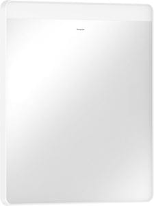 HANSGROHE XARITA LITE Q zrkadlo 60x70 cm, s osvetlením, matná biela