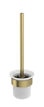 IDEAL STANDARD CONCA WC kefa, nástenná, sklo, kartáčované zlato