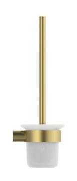 IDEAL STANDARD CONCA WC kefa, nástenná, sklo, kartáčované zlato T4495A2 Obrázek - fotka