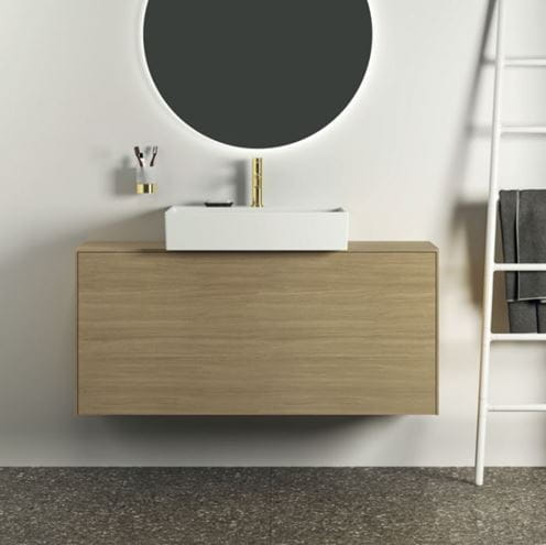 IDEAL STANDARD CONCA nástenný pohárik, sklo, kartáčované zlato T4505A2 Obrázek - fotka