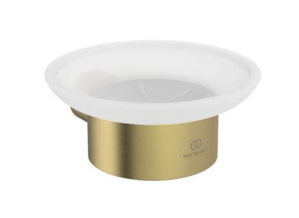 IDEAL STANDARD CONCA mydlovnicka, nástenná, sklo, kartáčované zlato T4509A2 Obrázek - Hlavní obrázek