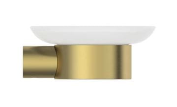 IDEAL STANDARD CONCA mydlovnicka, nástenná, sklo, kartáčované zlato T4509A2 Obrázek - fotka
