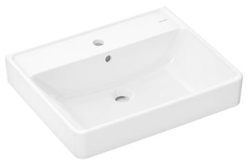 HANSGROHE XANUIA Q umývadlo 60 cm, s otvorom pre batériu a prepadom