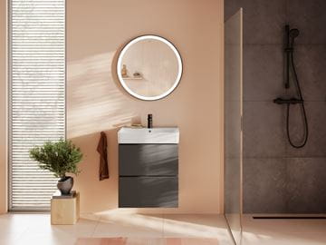 HANSGROHE XANUIA Q umývadlo 60 cm, s otvorom pre batériu a prepadom 60133450 Obrázek - fotka
