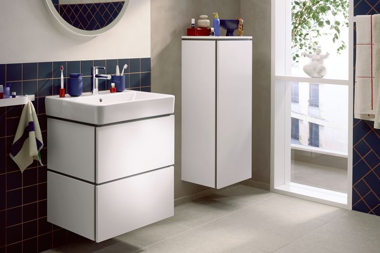 HANSGROHE XANUIA Q umývadlo 60 cm, s otvorom pre batériu a prepadom 60133450 Obrázek - fotka