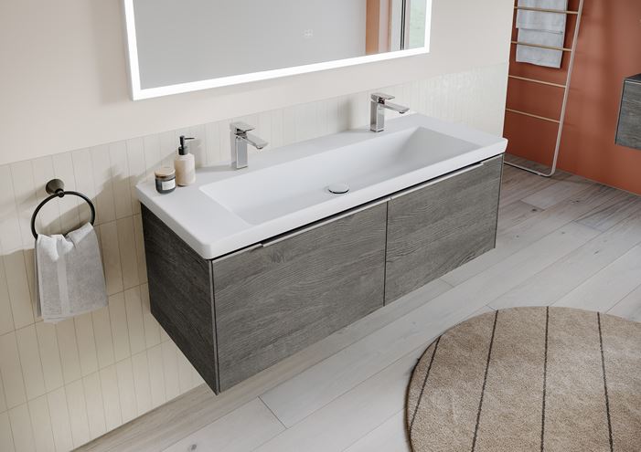 VILLEROY & BOCH SUBWAY 3.0 umývadlová stojanková batéria, chróm TVW11200300061 Obrázek - fotka