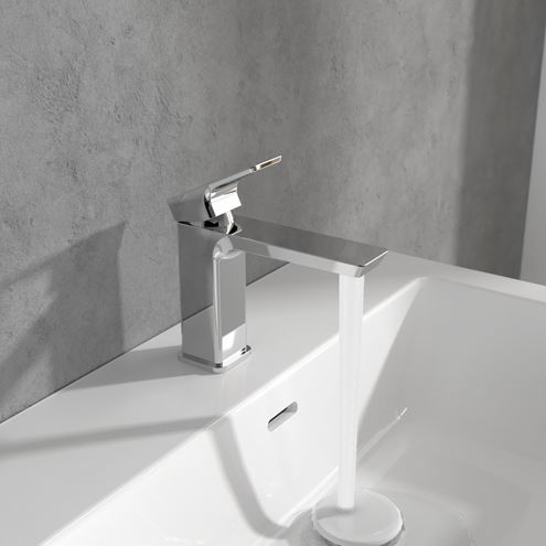 VILLEROY & BOCH SUBWAY 3.0 umývadlová stojanková batéria, chróm TVW11200300061 Obrázek - fotka