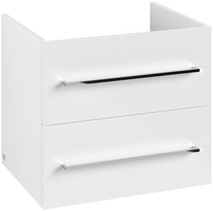 VILLEROY & BOCH AVENTO skrinka pod umývadlo 57,6x48,2x51,4 cm, 2 zásuvky, Brilliant White