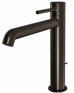 CONCEPT 300 ROUND umývadlová stojanková batéria, s odtokovou súpravou, imperial black