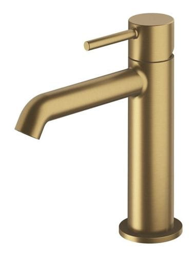 CONCEPT 300 ROUND umývadlová stojanková batéria, PVD, brushed gold brass  CRIPH92096PCON Obrázek - Hlavní obrázek
