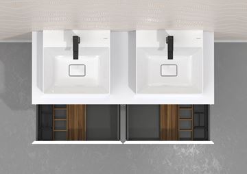 HANSGROHE INTRASTORIES priehradky do zásuvky, matná čierna, sada 54224670 Obrázek - fotka