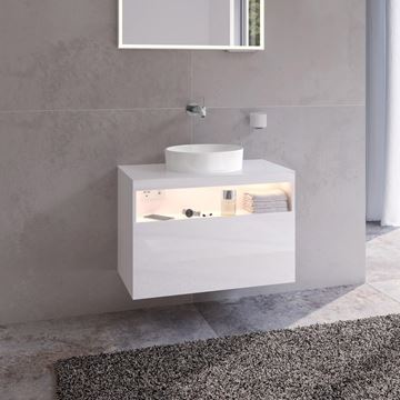 KEUCO STAGELINE umývadlová misa 40 cm, bez prepadu 32880310400 Obrázek - fotka