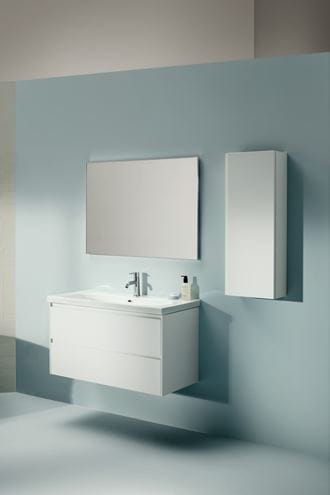 LAUFEN LUA umývadlo 100 cm, s otvorom pre batériu a prepadom H8100890001041 Obrázek - fotka