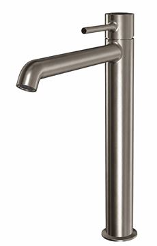 CONCEPT 300 ROUND umývadlová stojanková batéria, brushed metallic