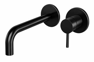 CONCEPT 300 ROUND umývadlová podomietková batéria, PVD, infinity black