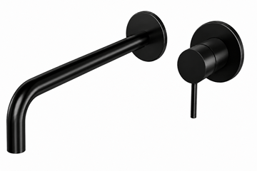 CONCEPT 300 ROUND umývadlová podomietková batéria, PVD, infinity black