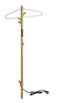 BEMETA elektrický sušiak uterákov 1180x130 mm, 30 W, s el. káblom, lesklá zlatá 704153011 Obrázek - fotka
