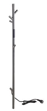BEMETA elektrický sušiak uterákov 1180x130 mm, 30 W, s el. káblom, matná grafitová