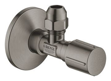 GROHE UNIVERSAL rohový ventil 1/2"x3/8", kartáčovaný hardgraphite