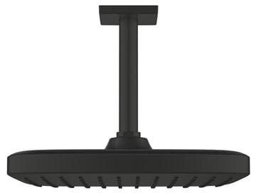 GROHE TEMPESTA 250 CUBE horná sprcha 250x250 mm, s ramenom, Water Saving, matte black