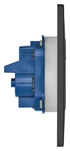 GROHE ARENA COSMOPOLITAN ovládacie tlačidlo pre dve splachovania, plast, phantom black 38844KF0 Obrázek - fotka