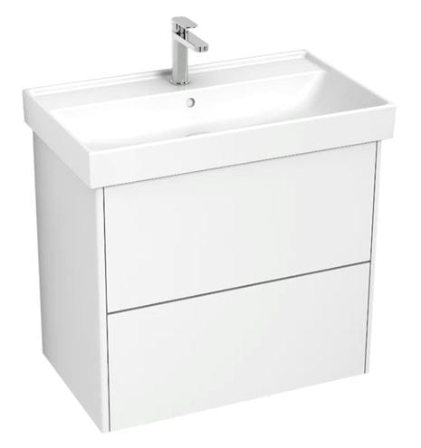 LAUFEN FIORA skrinka pod umývadlo 75,9x45,3x67,4 cm, 2 zásuvky, Push-open, lesklá biela H40F9934015001 Obrázek - Hlavní obrázek