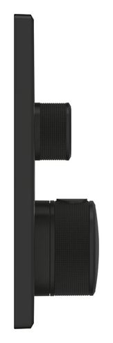 GROHE GROHTHERM SMARTCONTROL podomietková termostatická batéria, pre 2 spotrebiče, Water Saving, phantom black 102166KF00 Obrázek - fotka
