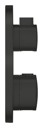 GROHE GROHTHERM podomietková termostatická batéria, pre 2 spotrebiče, Water Saving, phantom black 1022082430 Obrázek - fotka
