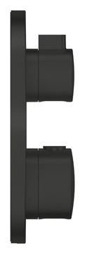 GROHE GROHTHERM podomietková termostatická batéria, pre 2 spotrebiče, Water Saving, phantom black 1022082430 Obrázek - fotka