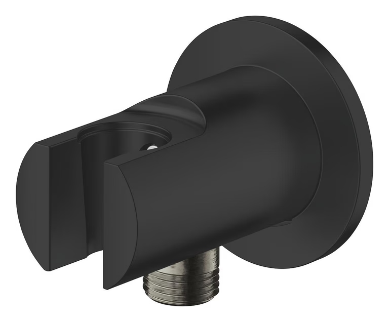 GROHE TEMPESTA držiak ručnej sprchy s pripojením na vodu, matte black 286282431 Obrázek - fotka