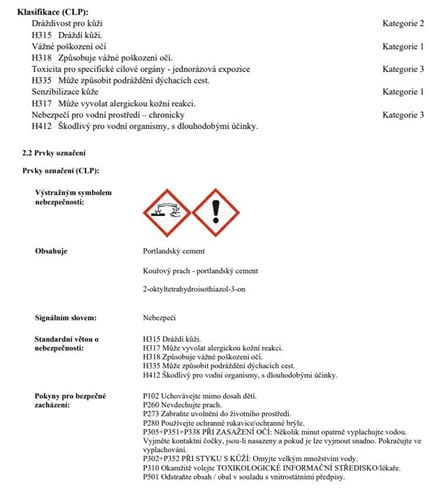 CERESIT CE 40 AQUASTATIC flexibilná škárovacia hmota pre škáry 1-8 mm, 2 kg, oceán 3031695 Obrázek - fotka