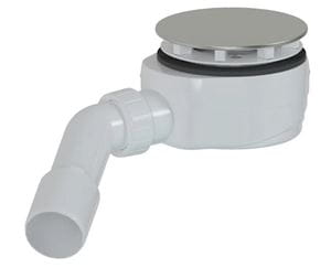 EASY nízky vaničkový sifón pr. 90 mm, chróm