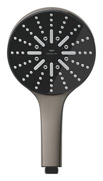 GROHE RAINSHOWER AQUA 130 ručná sprcha pr. 130 mm, 3 prúdy, Water Saving, brúsený hard graphite 101676AL00 Obrázek - fotka