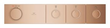 GROHE GROHTHERM AQUA TILES podomietková termostatická batéria, pre 3 spotrebiče, Water Saving, brúsený warm sunset 106866DL00 Obrázek - fotka
