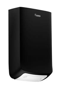 FFUUSS EOS tryskový sušič rúk, automatický, matná čierna