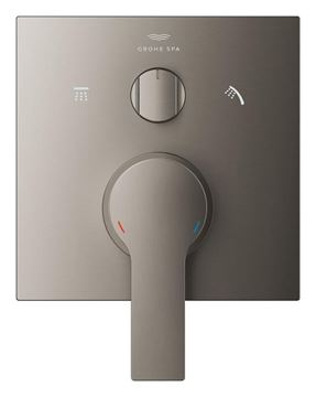 GROHE ALLURE podomietková batéria, pre 3 spotrebiče, brúsený hard graphite 29176AL1 Obrázek - fotka