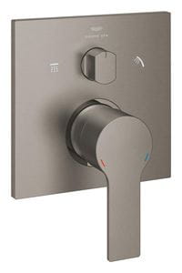GROHE ALLURE podomietková batéria, pre 3 spotrebiče, brúsený hard graphite