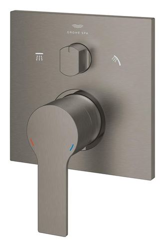 GROHE ALLURE podomietková batéria, pre 3 spotrebiče, brúsený hard graphite 29176AL1 Obrázek - fotka