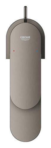 GROHE PLUS umývadlová stojanková batéria, s odtokovou súpravou, brúsený hard graphite 32612AL4 Obrázek - fotka