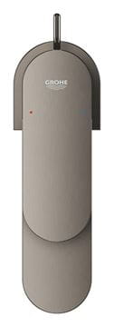 GROHE PLUS umývadlová stojanková batéria, s odtokovou súpravou, brúsený hard graphite 32612AL4 Obrázek - fotka