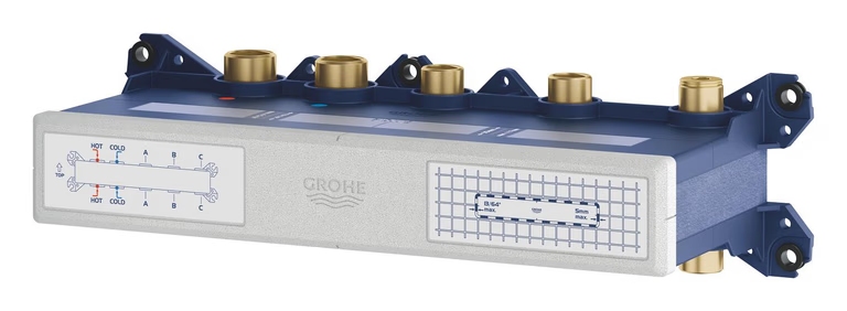 GROHE RAPIDO SMARTBOX podomietkové teleso pre 3 spotrebiče 1068690000 Obrázek - fotka