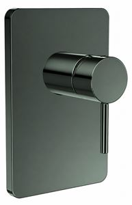 CONCEPT 300 ROUND sprchová podomietková batéria, PVD, infinity black