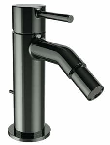CONCEPT 300 ROUND umývadlová stojanková batéria, s odtokovou súpravou, PVD, infinity black