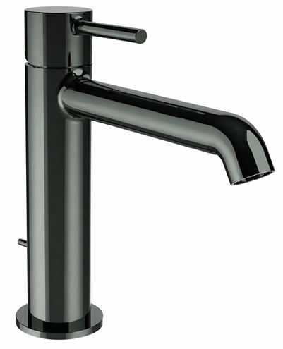 CONCEPT 300 ROUND umývadlová stojanková batéria, s odtokovou súpravou, PVD, infinity black CRIPH26355PCON Obrázek - Hlavní obrázek